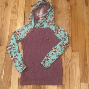 Ampersand Ave double hoodie